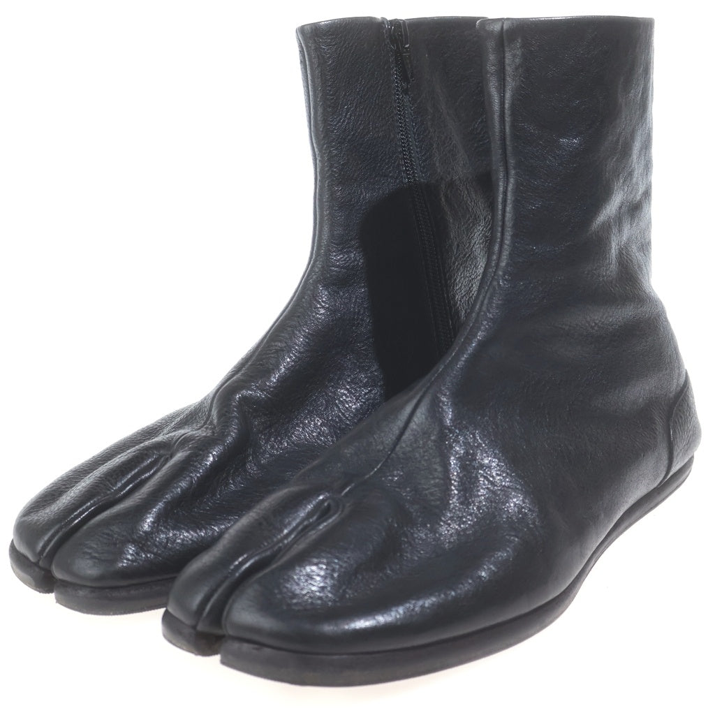 Martin Margiela 22(マルタンマルジェラ) カーフレザー 足袋 タビブーツ S57WU0095 ブラック
