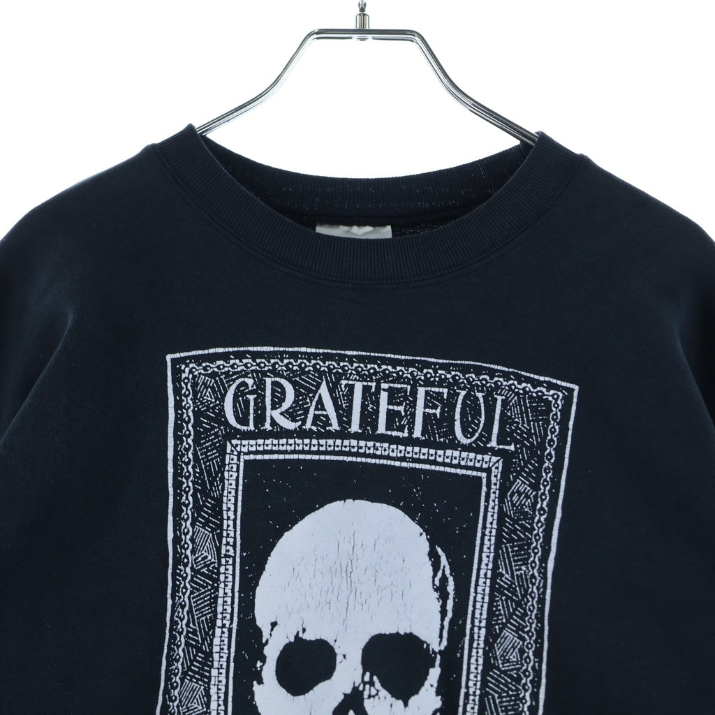 VINTAGE(ヴィンテージ) 90s Grateful Dead グレートフルデット クルーネック ロングスリーブ スウェット ブラック