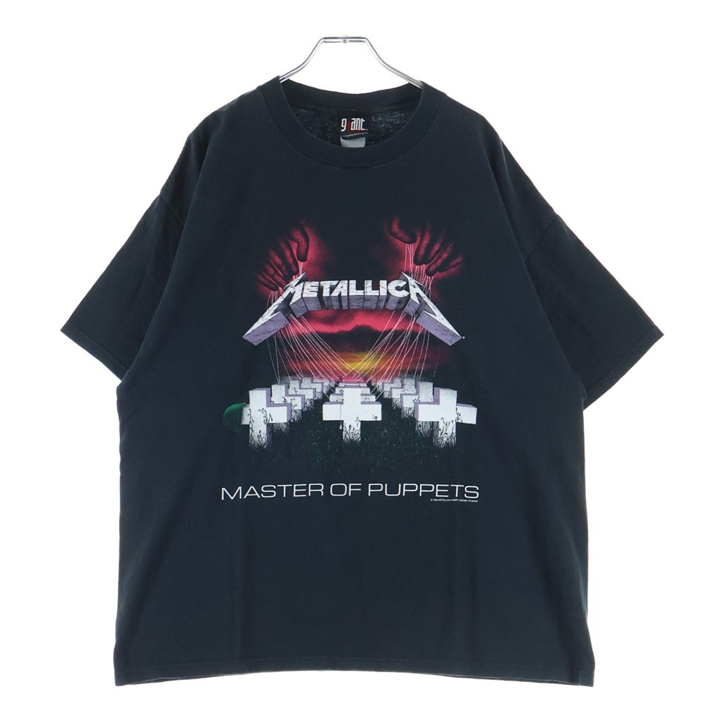 VINTAGE(ヴィンテージ) 90s-00s 94R METALLICA MASTER OF PUPPETS メタリカ マスターオブパペッツ クルーネックTシャツ ブラック