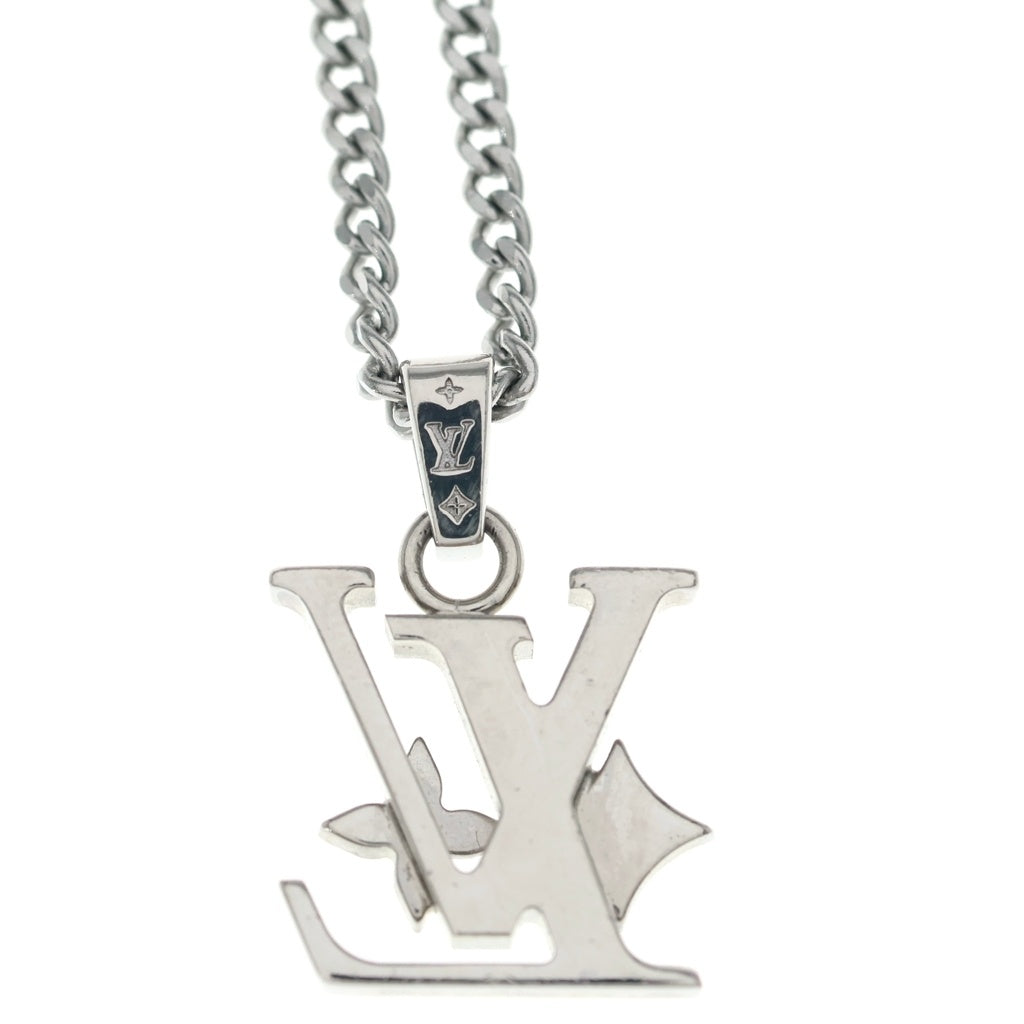 LOUIS VUITTON(ルイヴィトン) ペンダント モノグラム ロウ ネックレス ペンダント シルバー M02254
