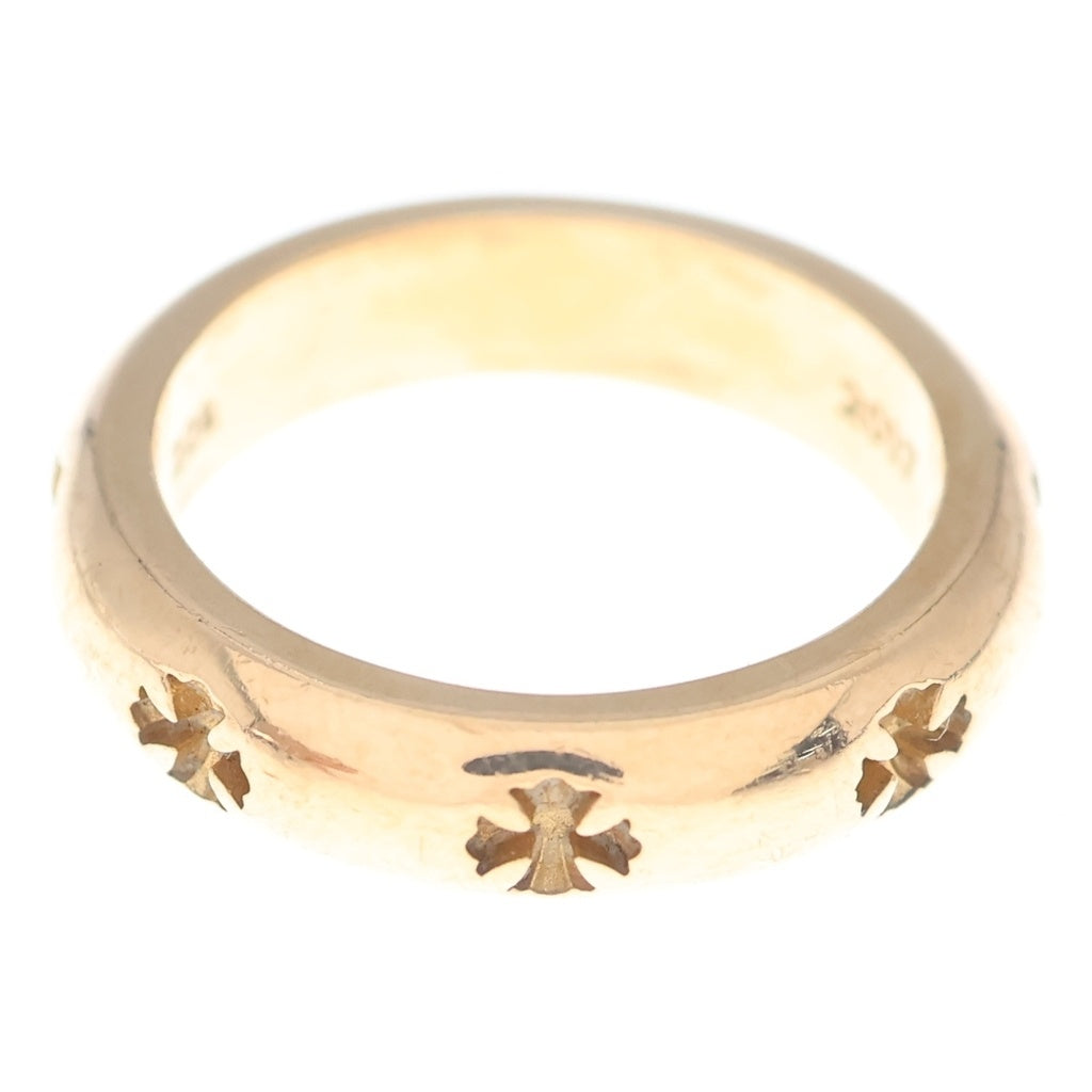 CHROME HEARTS(クロムハーツ) 22K NEGATIVE CH PLUS ネガティブCHプラス イエローゴールド リング