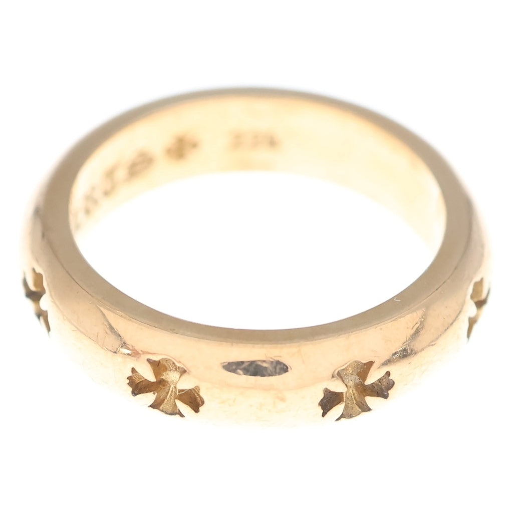 CHROME HEARTS(クロムハーツ) 22K NEGATIVE CH PLUS ネガティブCHプラス イエローゴールド リング