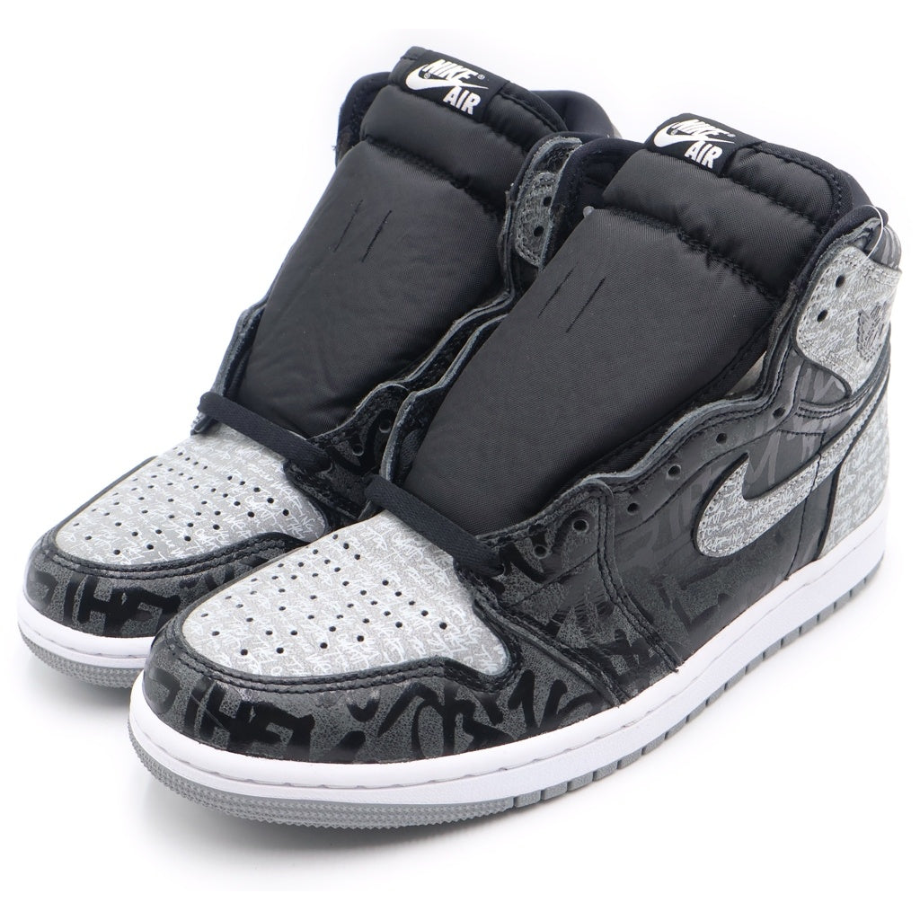 NIKE(ナイキ) AIR JORDAN 1 RETRO HIGH OG エア ジョーダン 1 レトロ ハイ OG 555088-036 ブラック/グレー