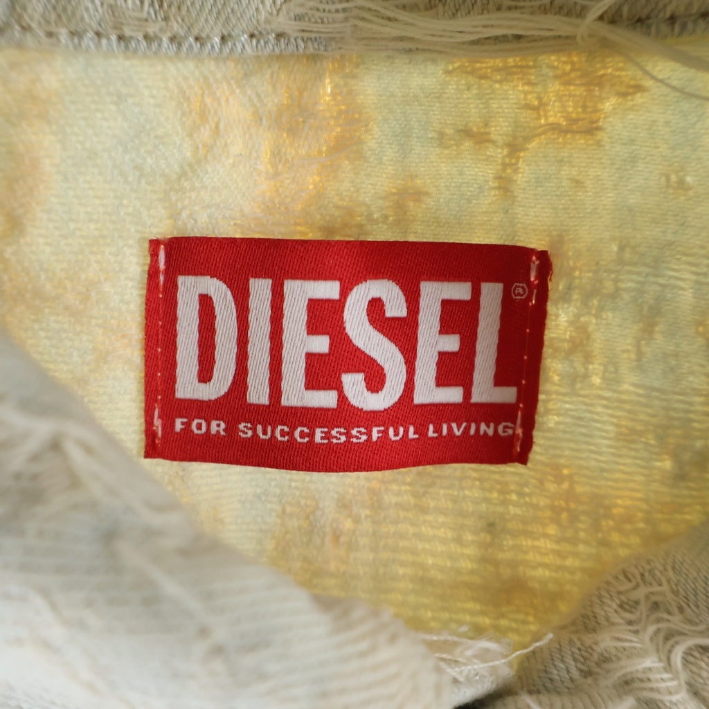 DIESEL(ディーゼル) DE-MADELINE-FSG デマデリンエフエスジー ダメージ加工 A19061/09M40 デニムシャツ インディゴ レディース