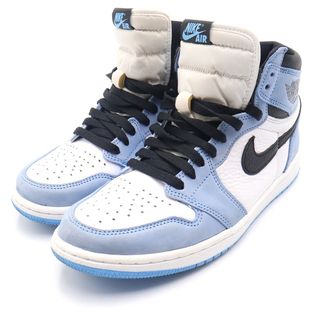 NIKE(ナイキ) AIR JORDAN 1 RETRO HIGH OG UNIVERCITY BLUE エアジョーダン1 ハイ ユニバーシティーブルー ハイカットスニーカー 555088-134 ブルー/ホワイト