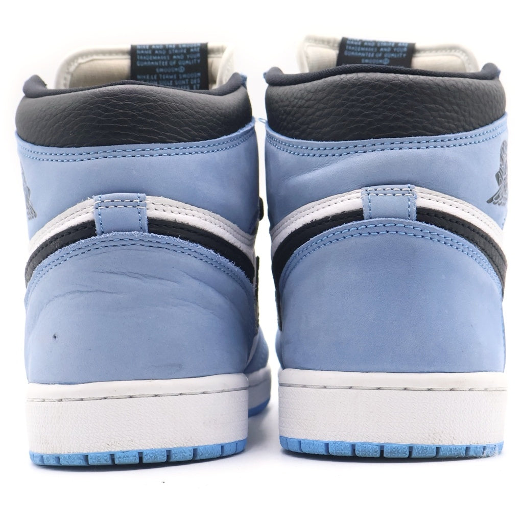 NIKE(ナイキ) AIR JORDAN 1 RETRO HIGH OG UNIVERCITY BLUE エアジョーダン1 ハイ ユニバーシティーブルー ハイカットスニーカー 555088-134 ブルー/ホワイト