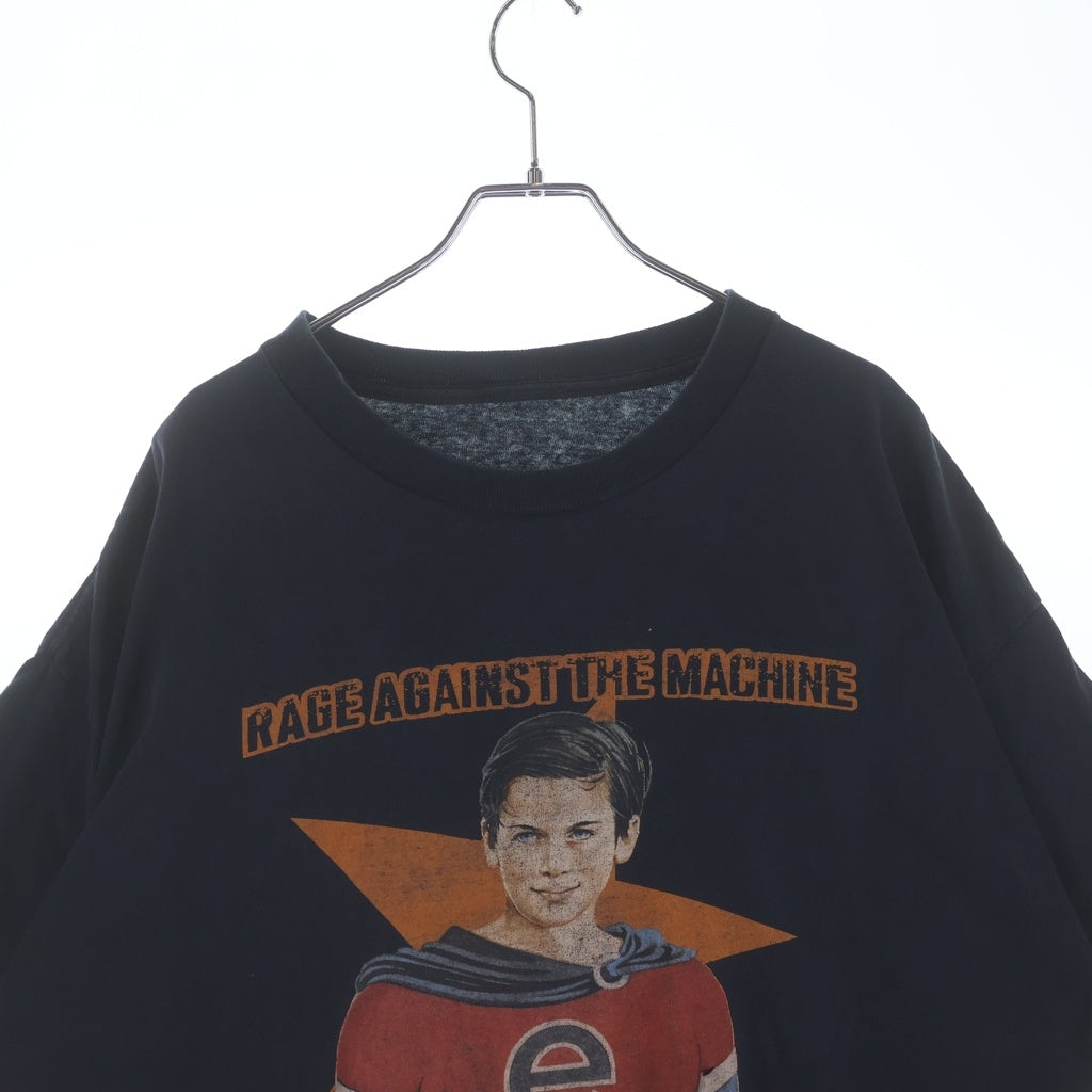 VINTAGE(ヴィンテージ) 90s-00s RAGE AGAINST THE EVIL EMPIRE 96R クルーネックTシャツ ブラック