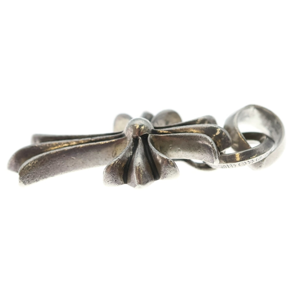 CHROME HEARTS(クロムハーツ) CH CRS SML W/BALE Wベイル スモールCHクロス ペンダントトップ シルバー BCA218