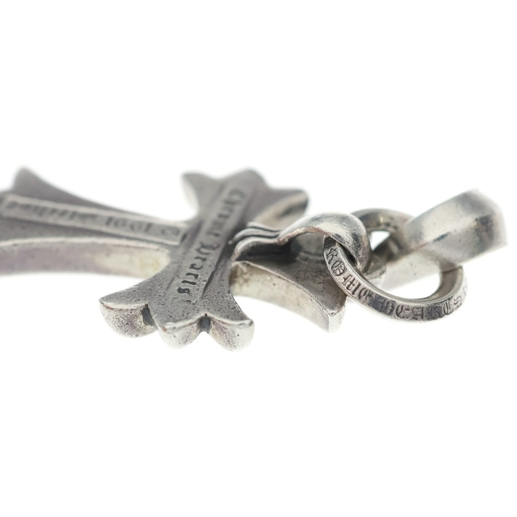 CHROME HEARTS(クロムハーツ) CH CRS SML W/BALE Wベイル スモールCHクロス ペンダントトップ シルバー BCA218