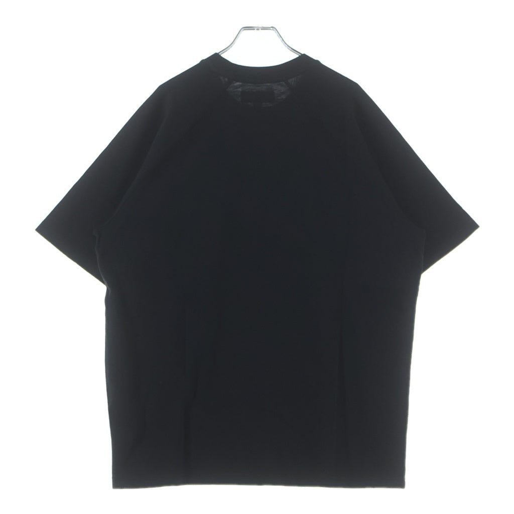 SUPREME(シュプリーム) 26SS Rhinestone Raglan S/S Top ラインストーンロゴ クルーネック半袖Tシャツ ブラック