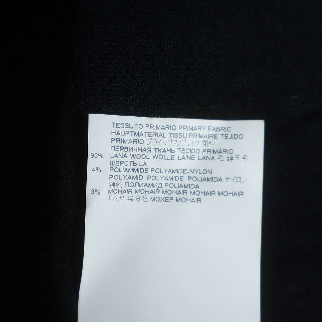 DSQUARED2(ディースクエアード) 20AW Canada World Famous Knit Sweater カナダ ワールドロゴ サマーニット S74HA1088 ブラック/オレンジ