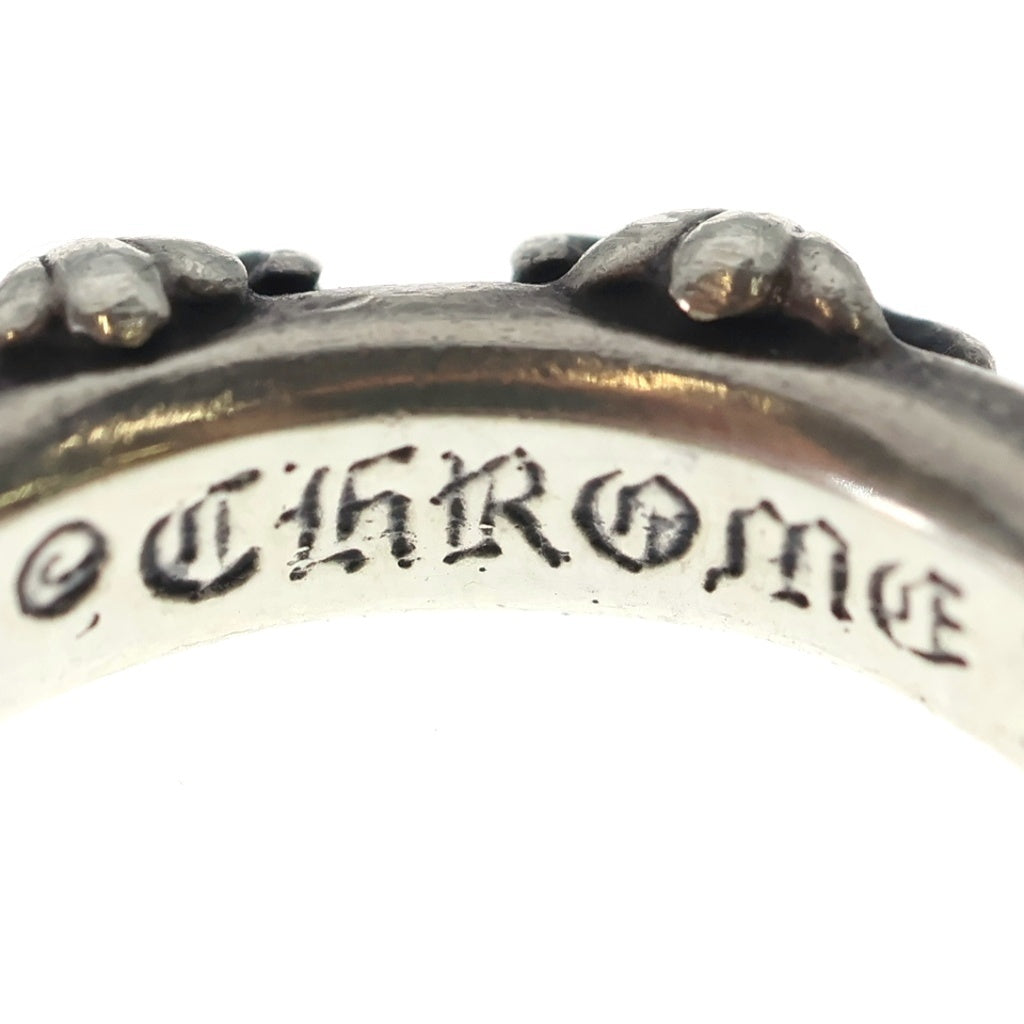 CHROME HEARTS(クロムハーツ) CROSS BAND クロスバンド リング シルバー BCA342