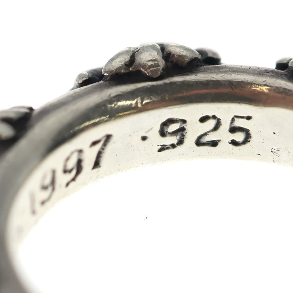 CHROME HEARTS(クロムハーツ) CROSS BAND クロスバンド リング シルバー BCA342