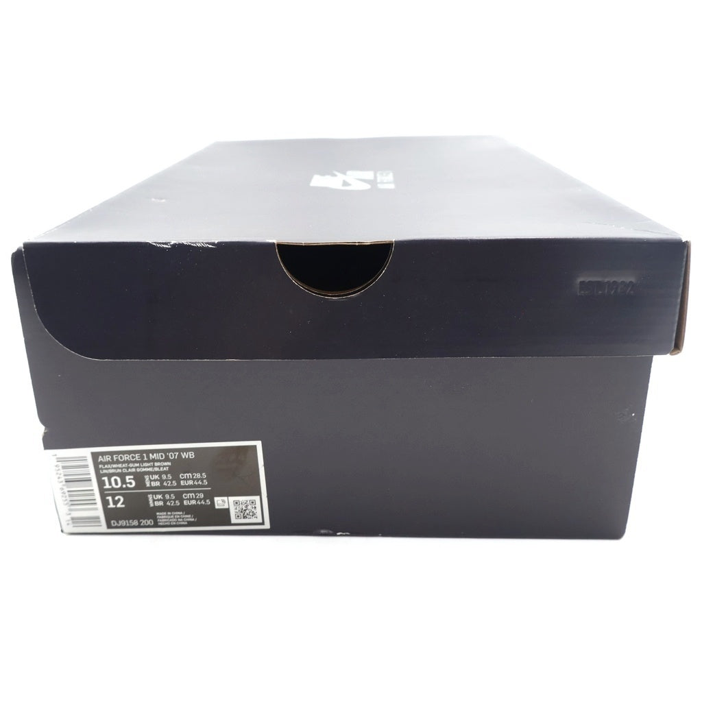 NIKE(ナイキ) Air Force 1 Mid Flax エアフォース1 ミッド フラックス ハイカットスニーカー DJ9158-200 ブラウン