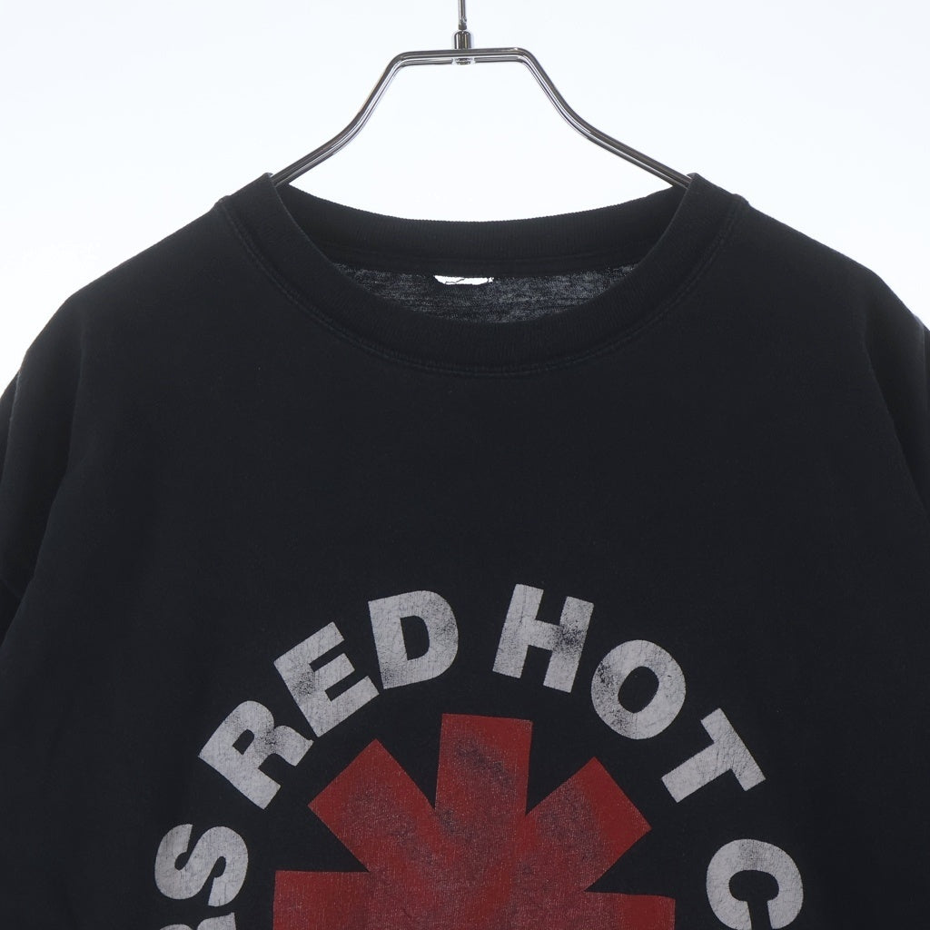 VINTAGE(ヴィンテージ) 00s RED HOT CHILI PEPPERS US Tour 2003 レッドホットチリペッパーズ 両面プリント クルーネック半袖Tシャツ ブラック