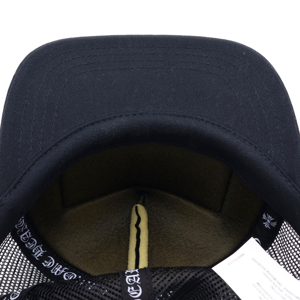 CHROME HEARTS(クロムハーツ) TRUCKER CAP CHパッチ メッシュ トラッカーキャップ 帽子 ブラック
