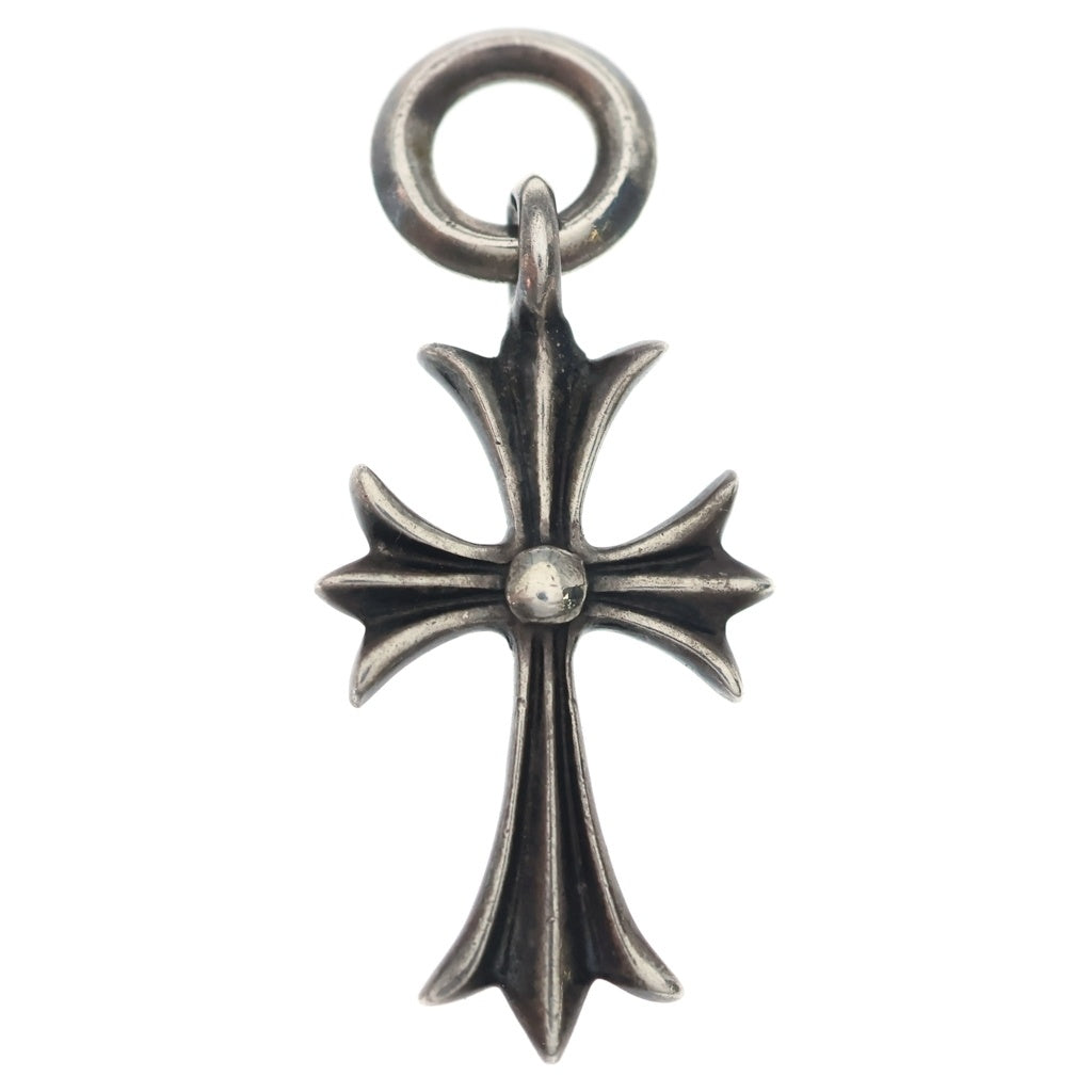 CHROME HEARTS(クロムハーツ) TINY CH CROSS タイニーCHクロス チャーム ネックレストップ シルバー BCA382