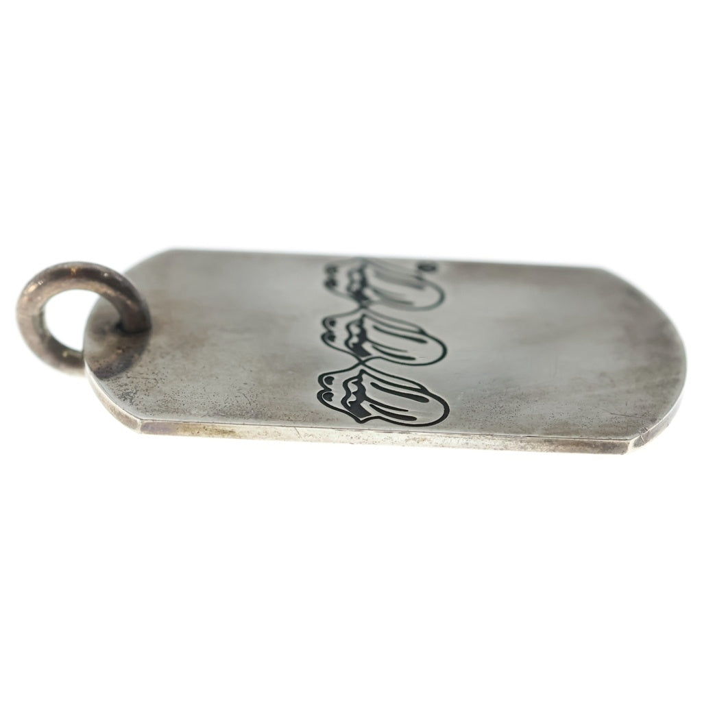 CHROME HEARTS(クロムハーツ) ×Rolling Stone Dog Tag Pendant Top シルバー