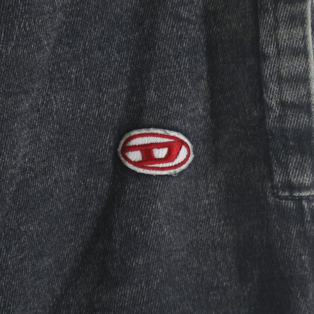 DIESEL(ディーゼル) Tapered D-Lab Track Denim テーパード デニム スウェットパンツ A03932 グレー レディース