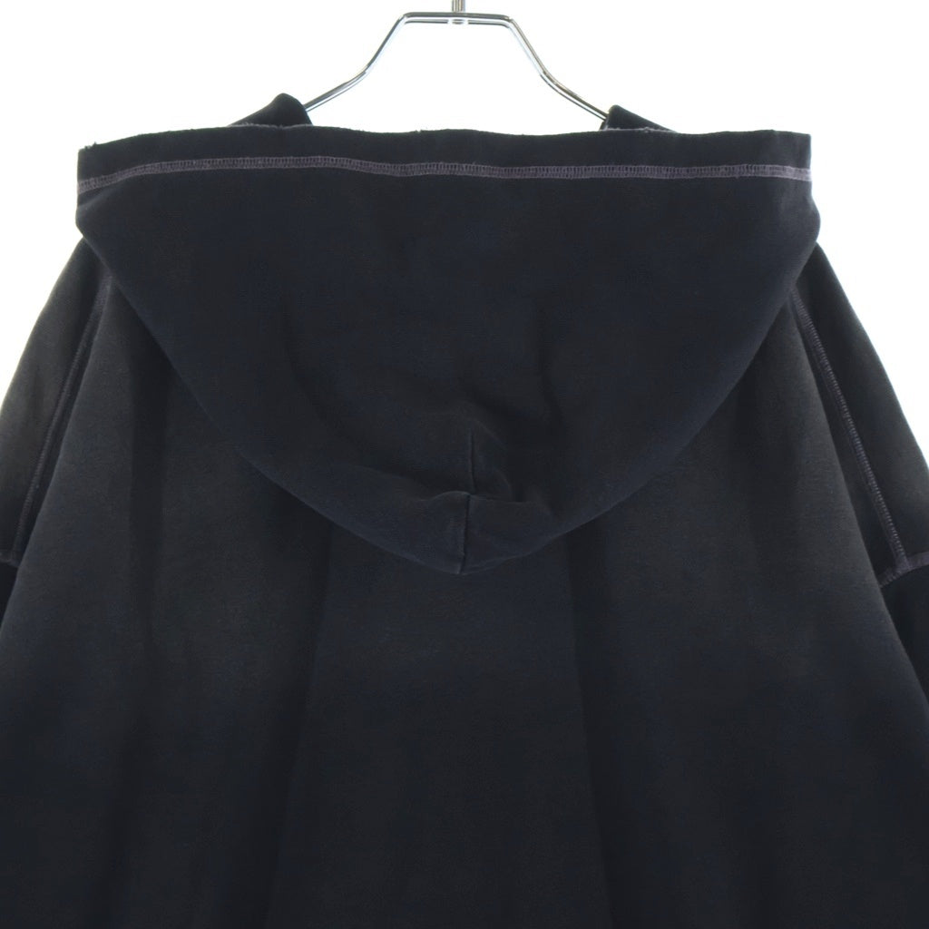 DIESEL(ディーゼル) 25AW S-BLAXTO-HOOD-ZIP ジップフーディ A199930PKAH ブラック