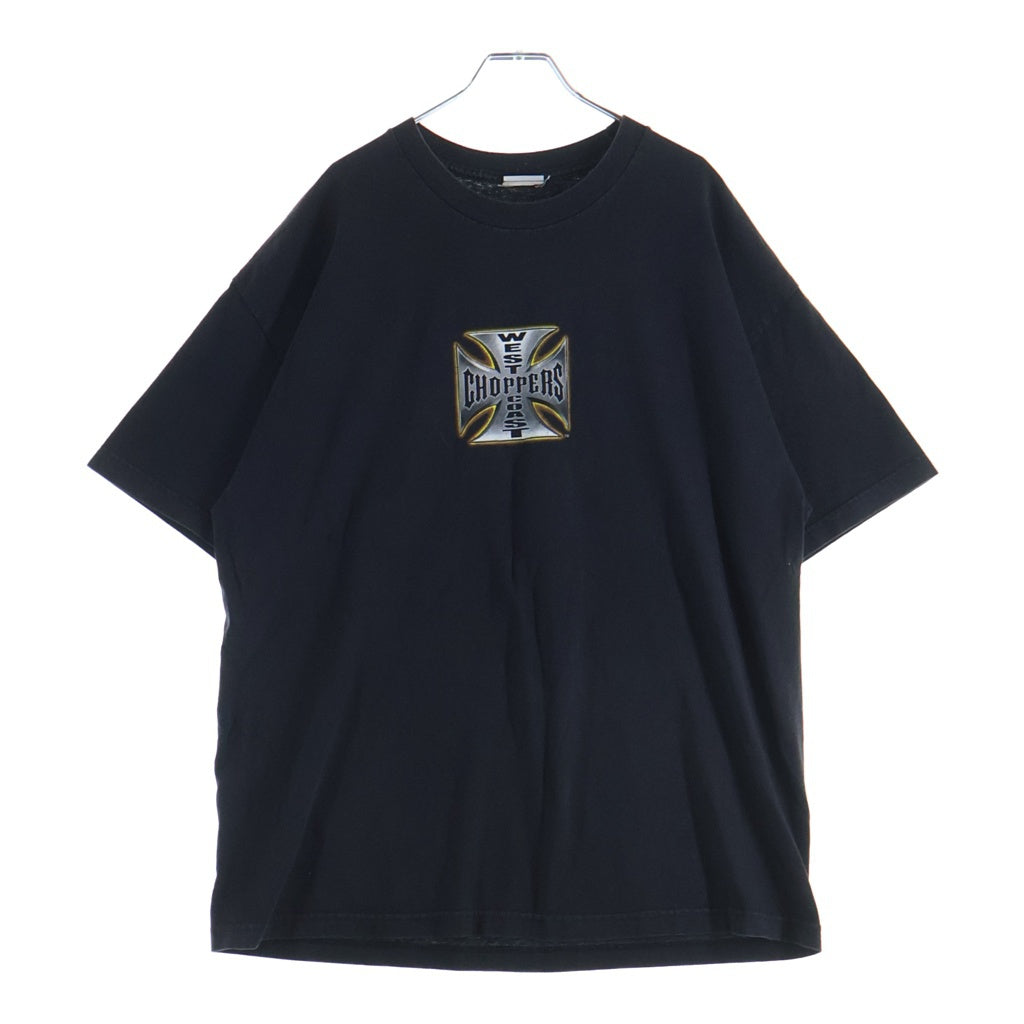 VINTAGE(ヴィンテージ) 00s WEST COAST CHOPPERS ウエストコーストチョッパーズ クルーネックTシャツ ブラック