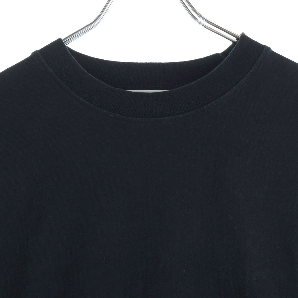 BALENCIAGA(バレンシアガ) 18SS I LOVE TECHNO TEE バック刺繍 クルーネック 半袖Tシャツ カットソー 556089 TDV20 ブラック