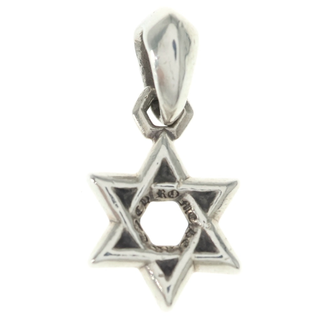 CHROME HEARTS(クロムハーツ) STAR OF DAVID CHARM スターオブダビデチャーム ネックレストップ シルバー