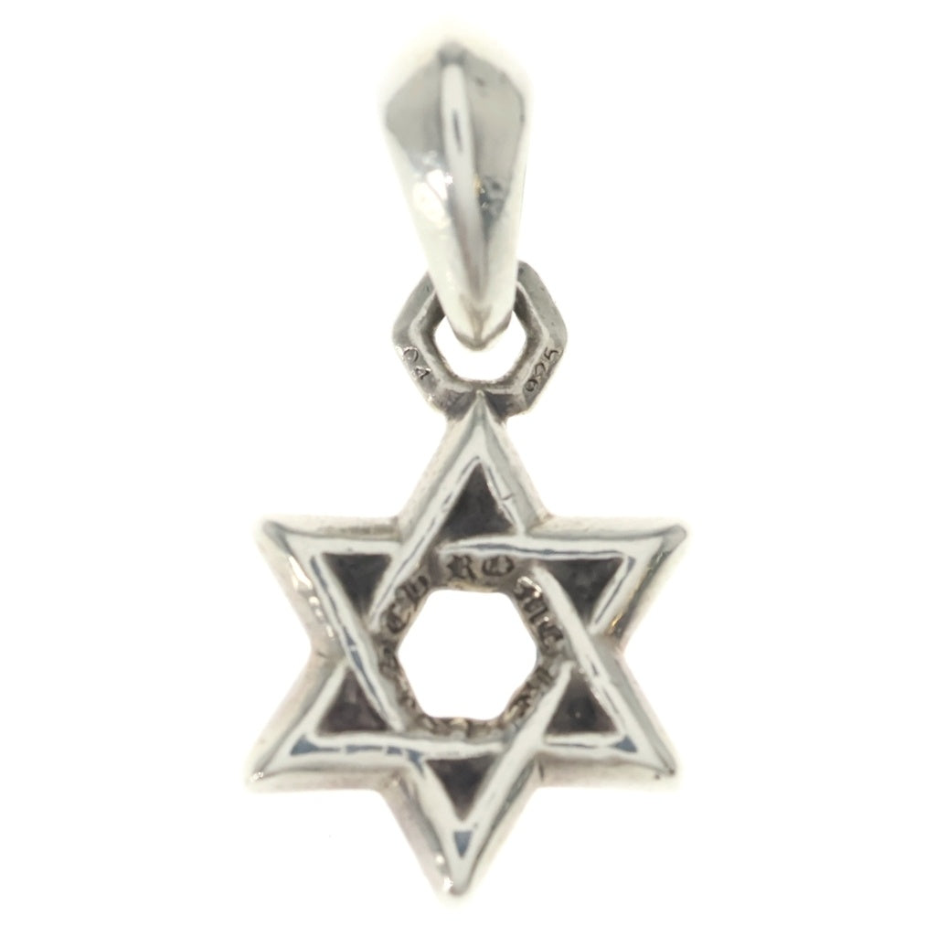 CHROME HEARTS(クロムハーツ) STAR OF DAVID CHARM スターオブダビデチャーム ネックレストップ シルバー