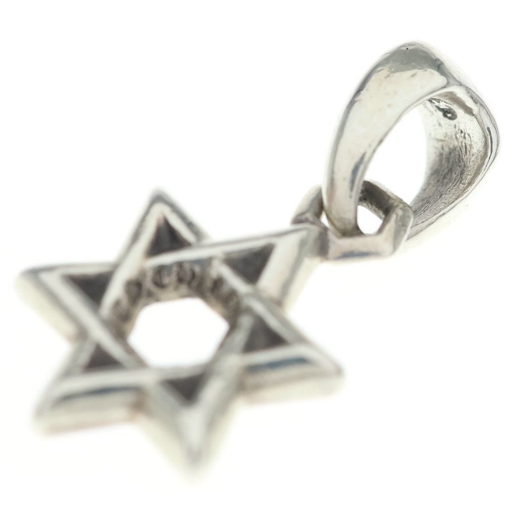CHROME HEARTS(クロムハーツ) STAR OF DAVID CHARM スターオブダビデチャーム ネックレストップ シルバー