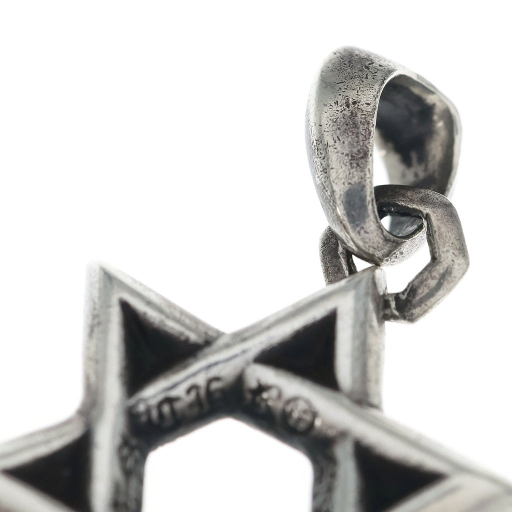 CHROME HEARTS(クロムハーツ) STAR OF DAVID PENDANT スターオブダビデ ペンダント ネックレストップ シルバー
