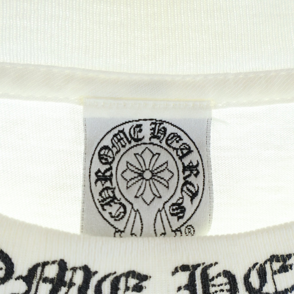 CHROME HEARTS(クロムハーツ) OLD CH T-SHIRT ネックロゴ ダガープリント 半袖Tシャツ