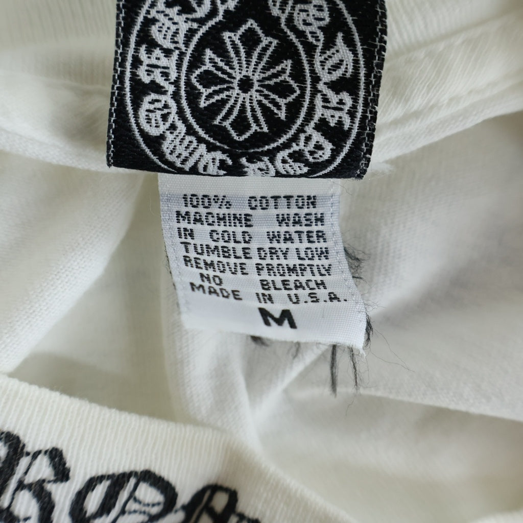 CHROME HEARTS(クロムハーツ) OLD CH T-SHIRT ネックロゴ ダガープリント 半袖Tシャツ