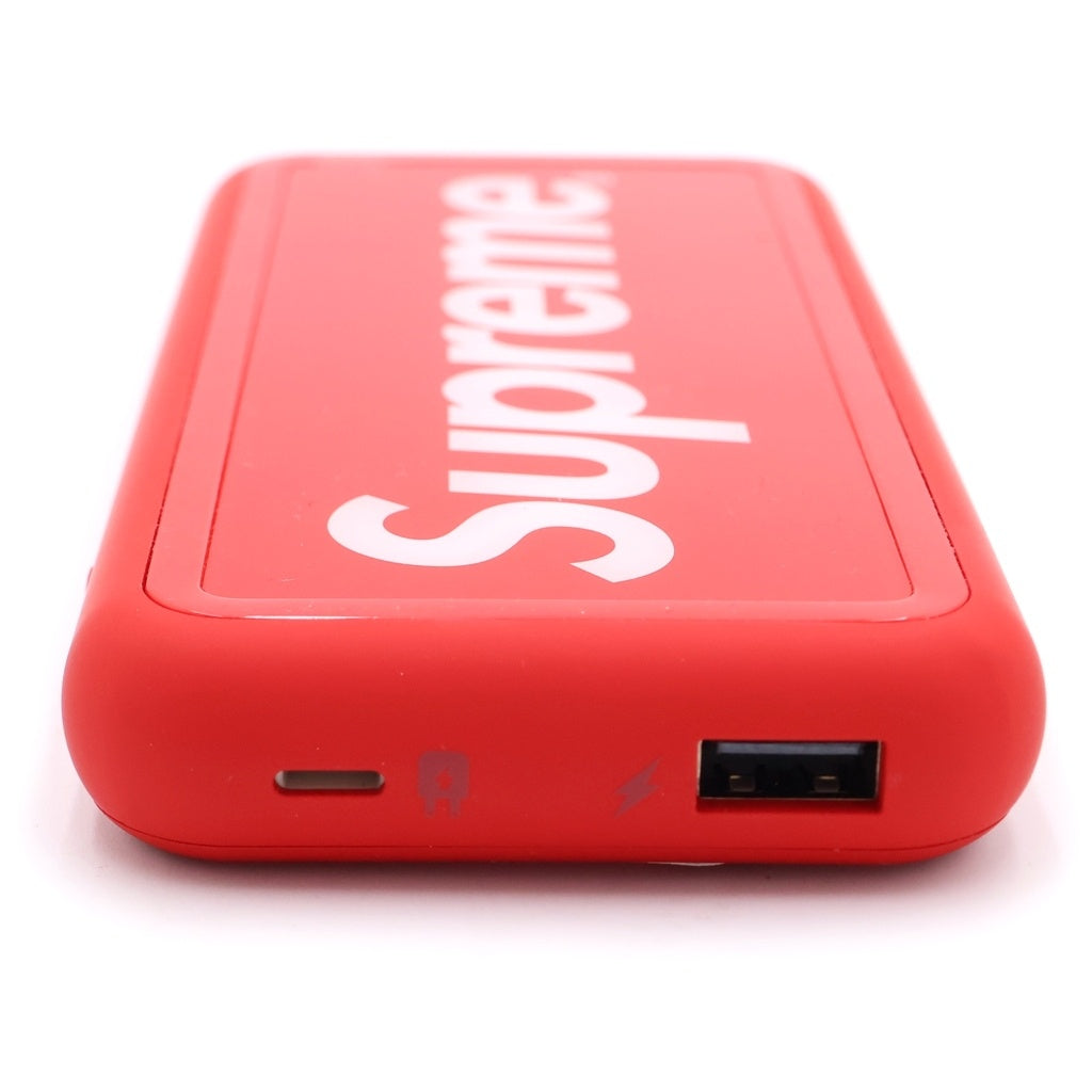 SUPREME(シュプリーム) mophie powerstation wireless XL モバイルバッテリー レッド