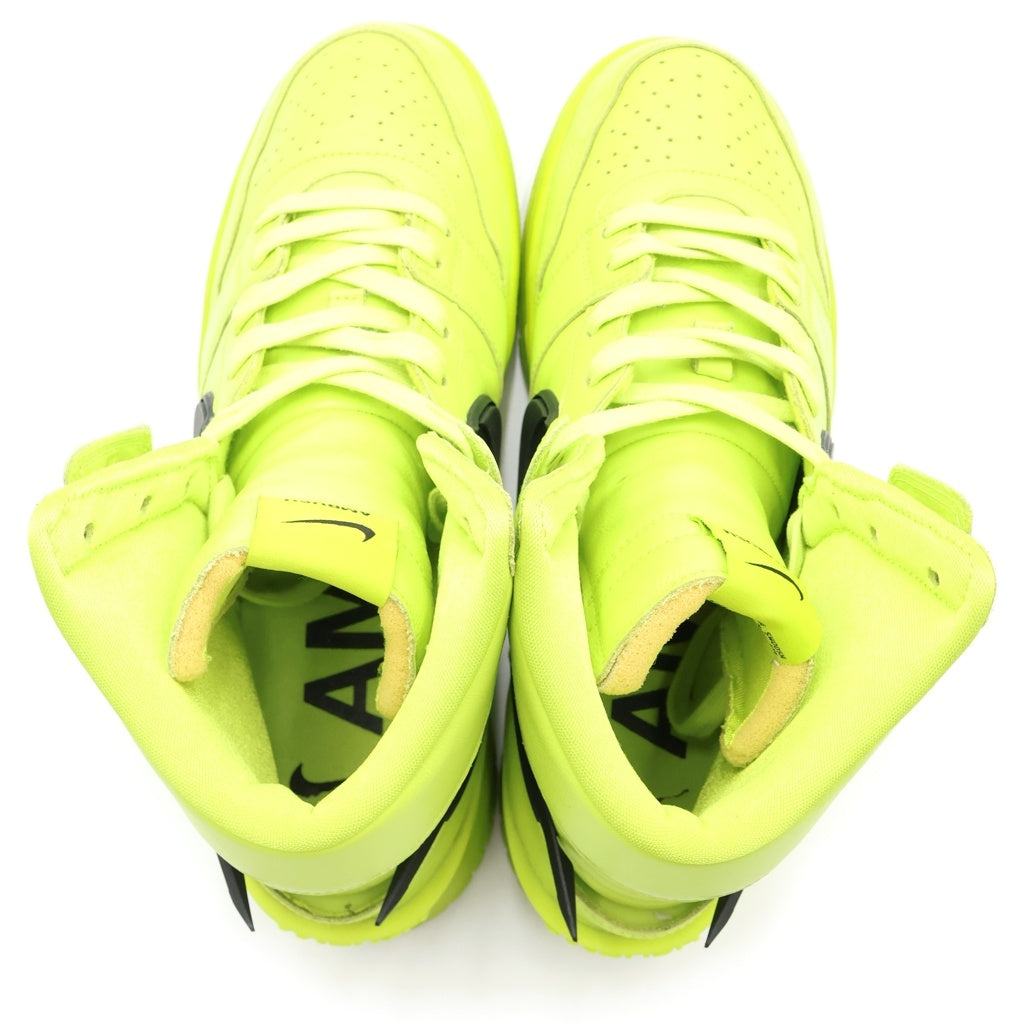NIKE(ナイキ) ×AMBUSH DUNK HIGH FLASH LIME アンブッシュ ダンク フラッシュライム ハイカットスニーカー ネオングリーン US10.5/28.5cm CU7544-300