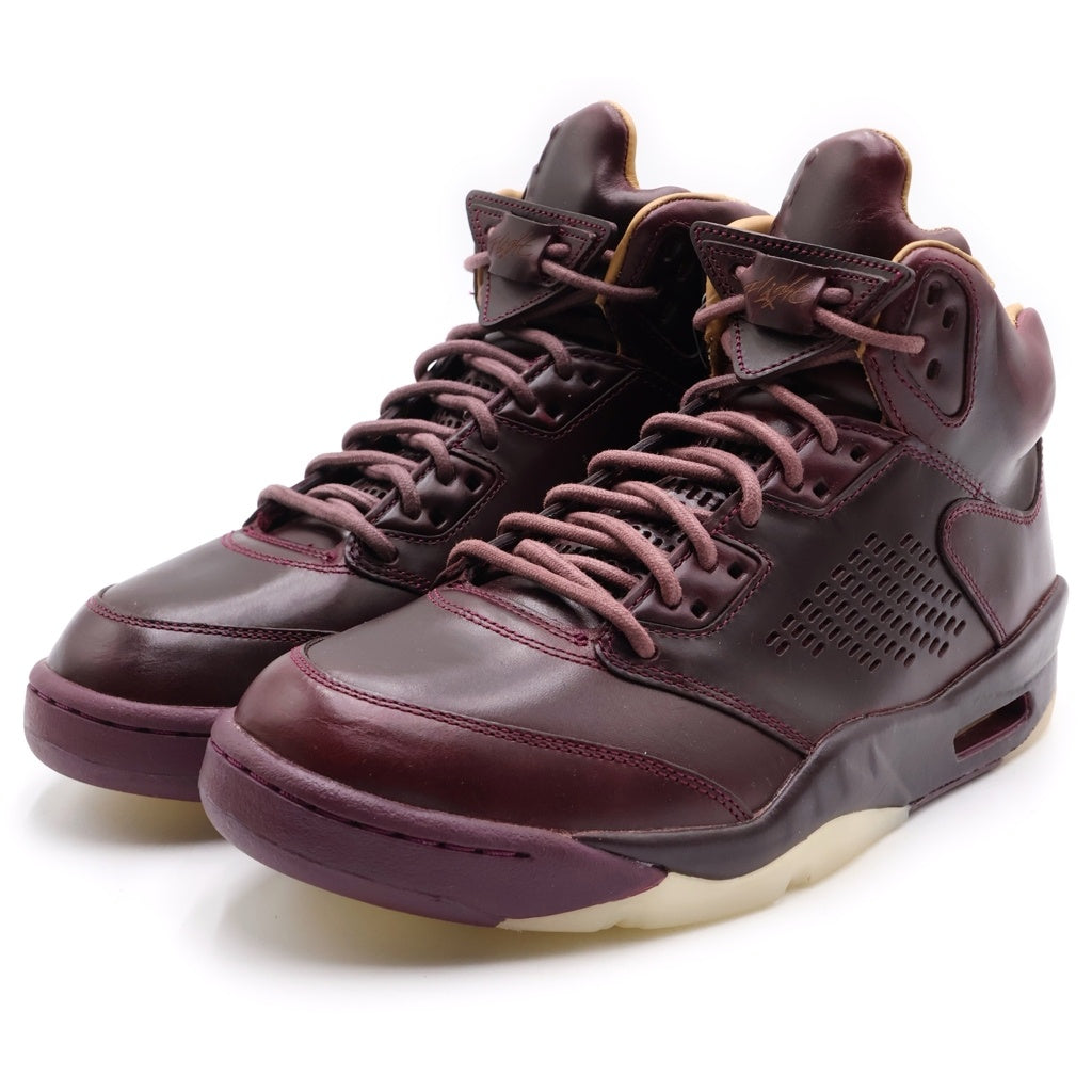 NIKE(ナイキ) Air Jordan 5 Retro PRM Wine エアジョーダン5レトロ プレミアムワイン ハイカットスニーカー 27.5cm/US9.5 ボルドー