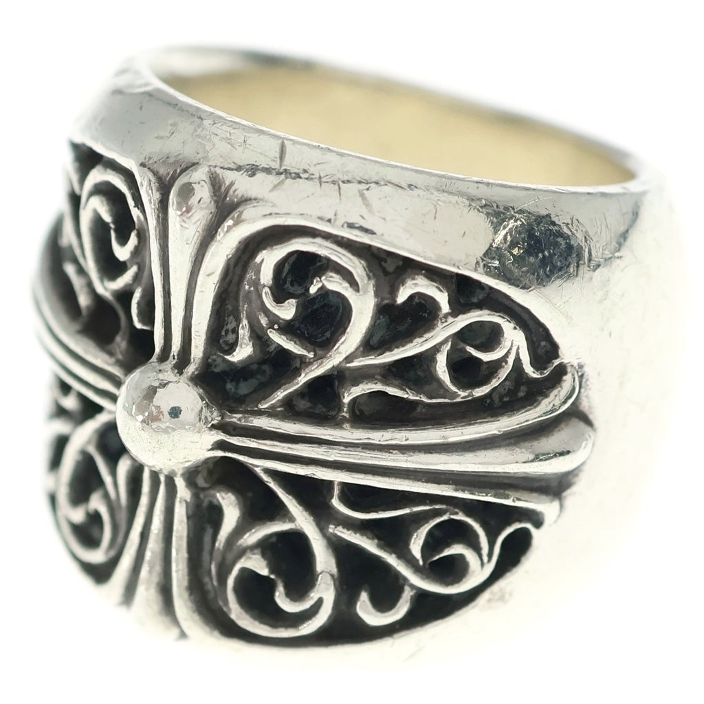 CHROME HEARTS(クロムハーツ) CLASSIC OVAL クラシックオーバルクロス リング シルバー BCA340