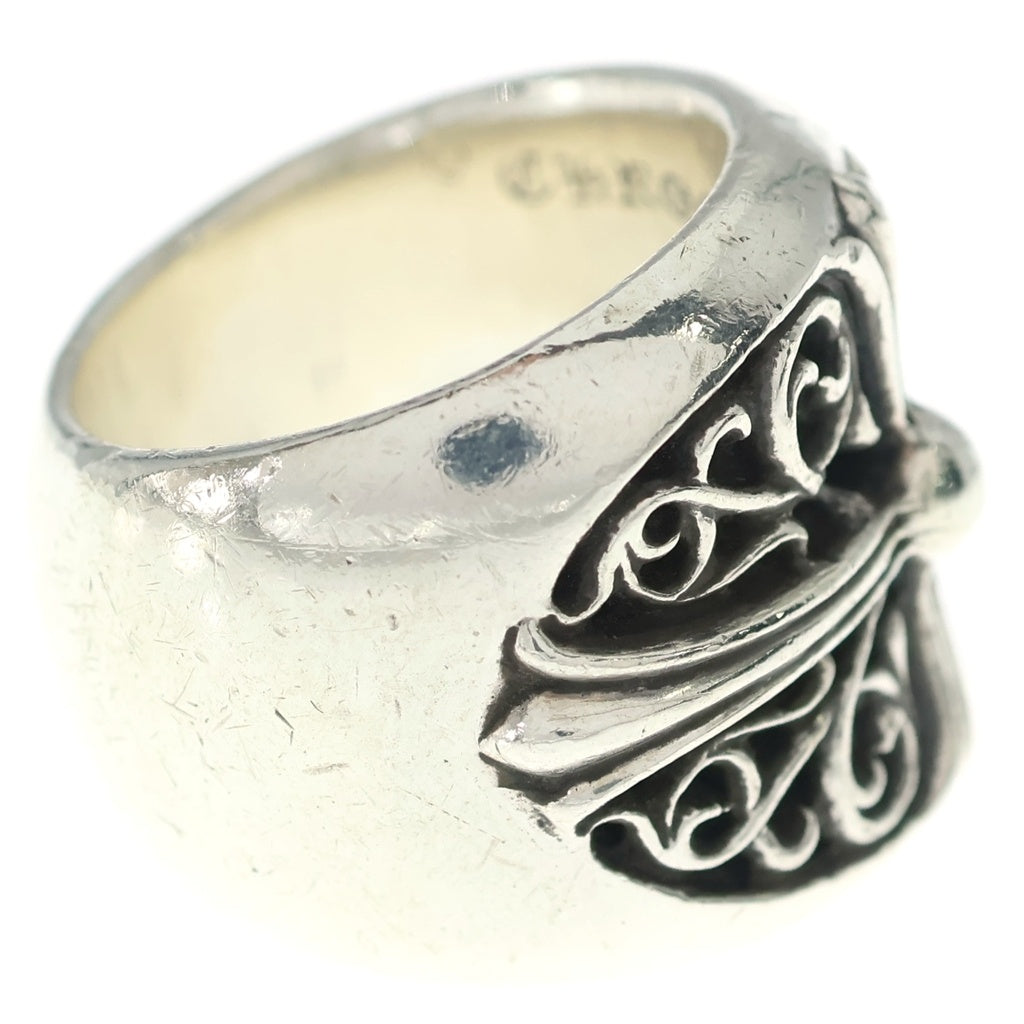 CHROME HEARTS(クロムハーツ) CLASSIC OVAL クラシックオーバルクロス リング シルバー BCA340
