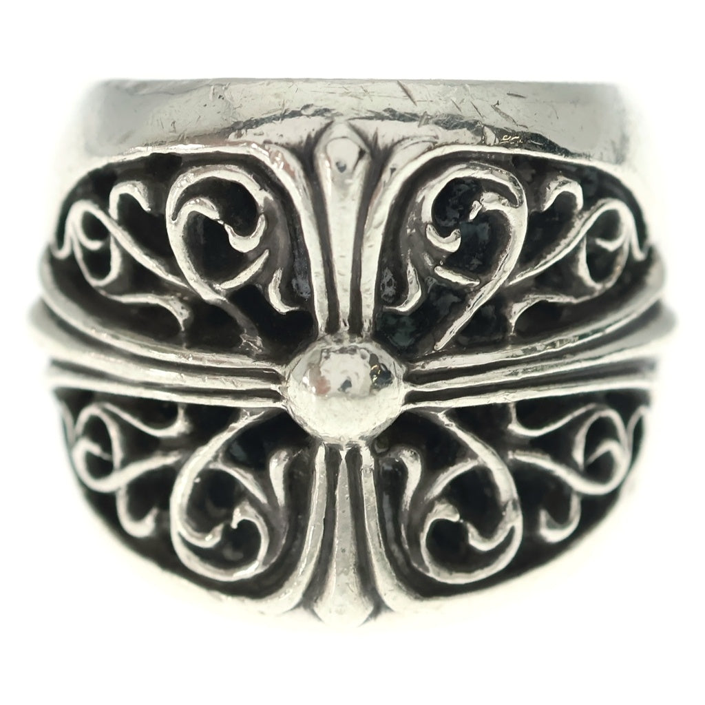 CHROME HEARTS(クロムハーツ) CLASSIC OVAL クラシックオーバルクロス リング シルバー BCA340