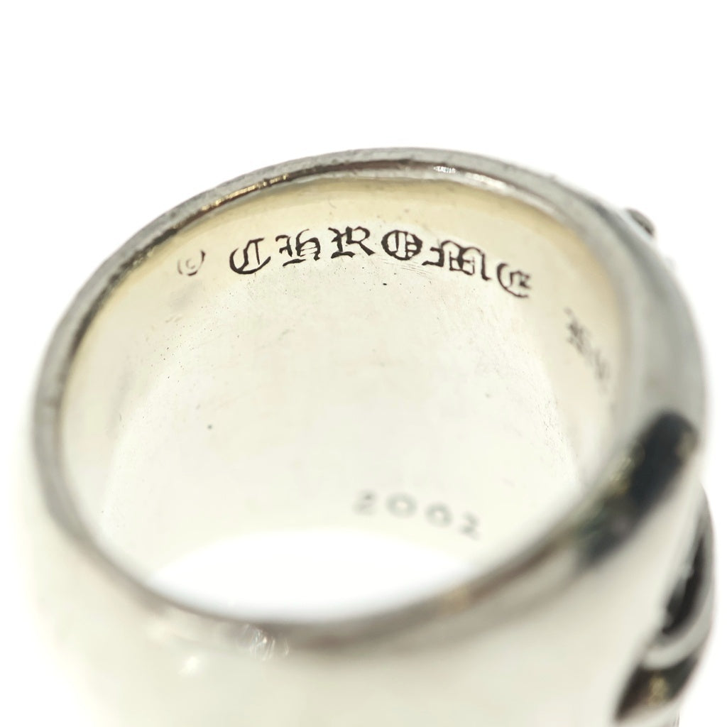 CHROME HEARTS(クロムハーツ) CLASSIC OVAL クラシックオーバルクロス リング シルバー BCA340
