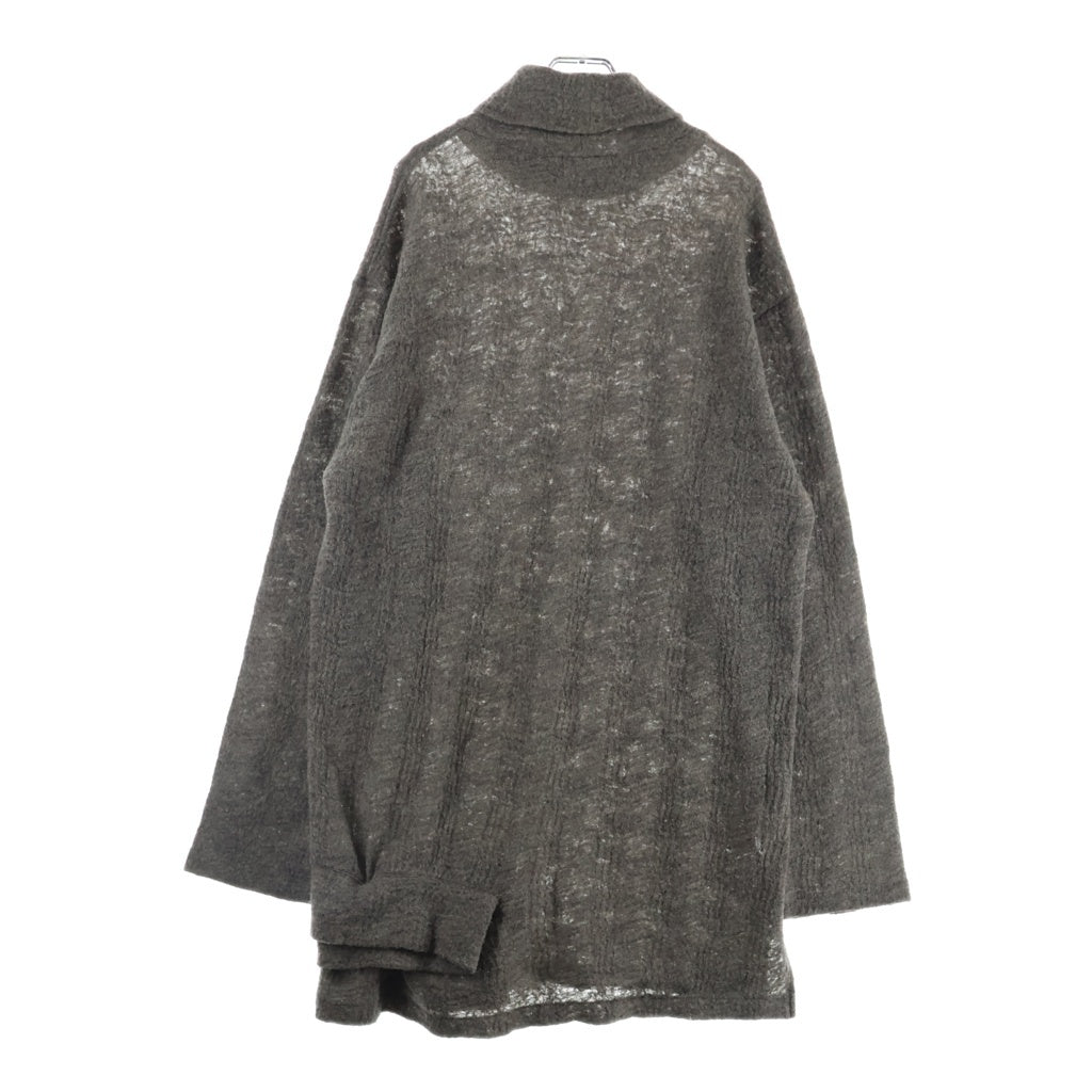 Yohji Yamamoto POUR HOMME(ヨウジヤマモト プールオム) 12AW ウール ハイネック HD-T27-192 セーター グレー