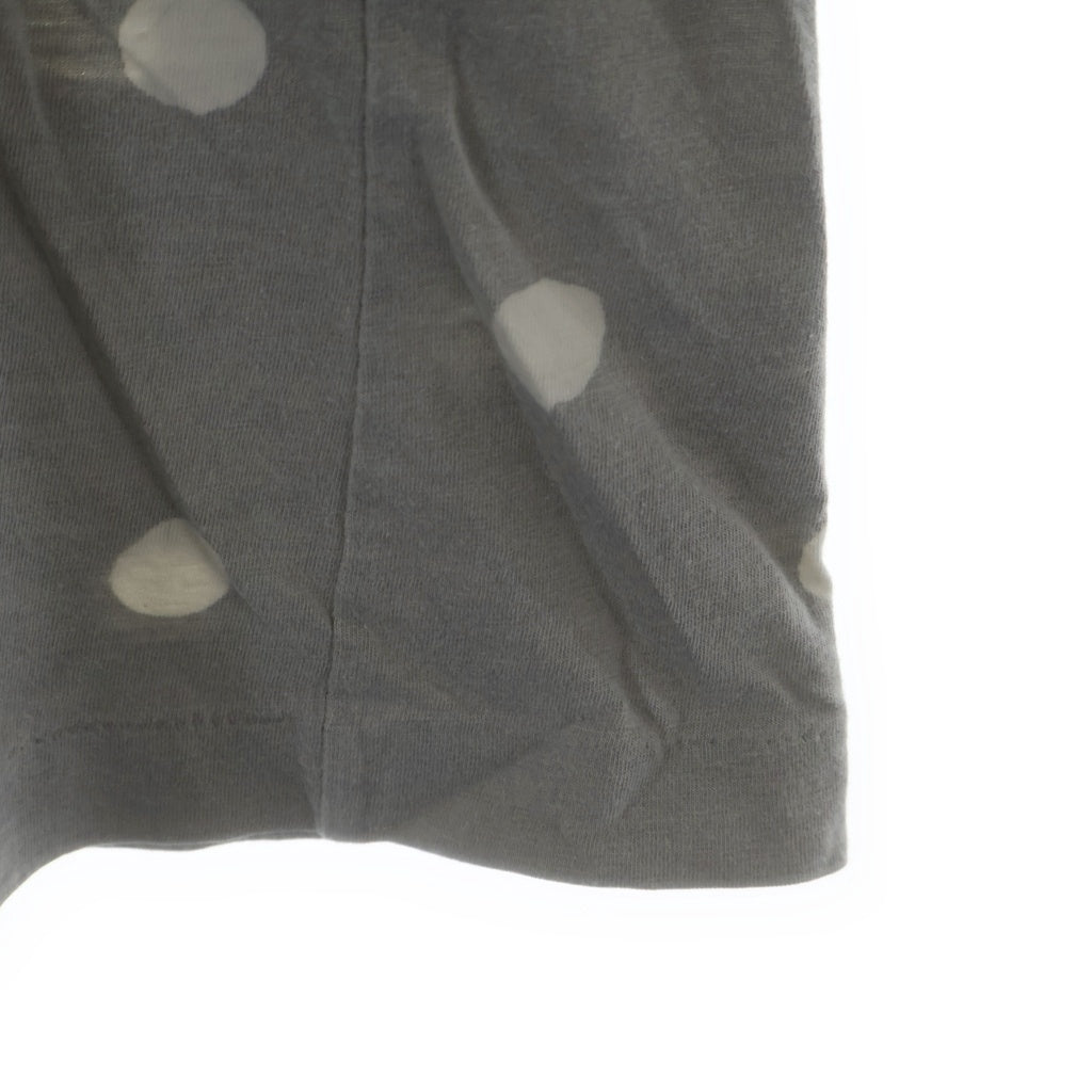 Yohji Yamamoto POUR HOMME(ヨウジヤマモト プールオム) 13SS ドット HX-T02-060 クルーネックTシャツ グレー