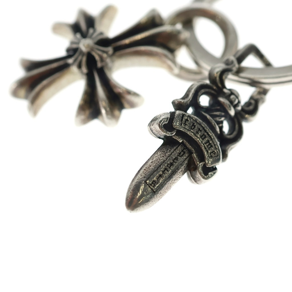 CHROME HEARTS(クロムハーツ) CH PLUS&No5 DGGR CHプラス#5ダガーキーリング シルバーキーリング シルバー