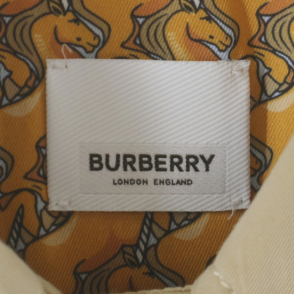 BURBERRY(バーバリー) トレンチコート 金ボタン 総柄ライニング トレンチコート ベージュ レディース