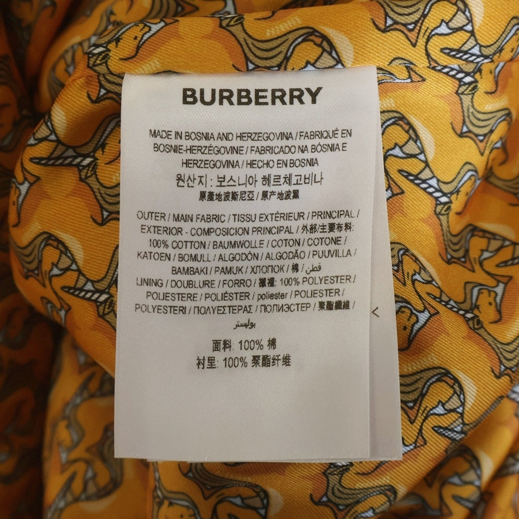 BURBERRY(バーバリー) トレンチコート 金ボタン 総柄ライニング トレンチコート ベージュ レディース