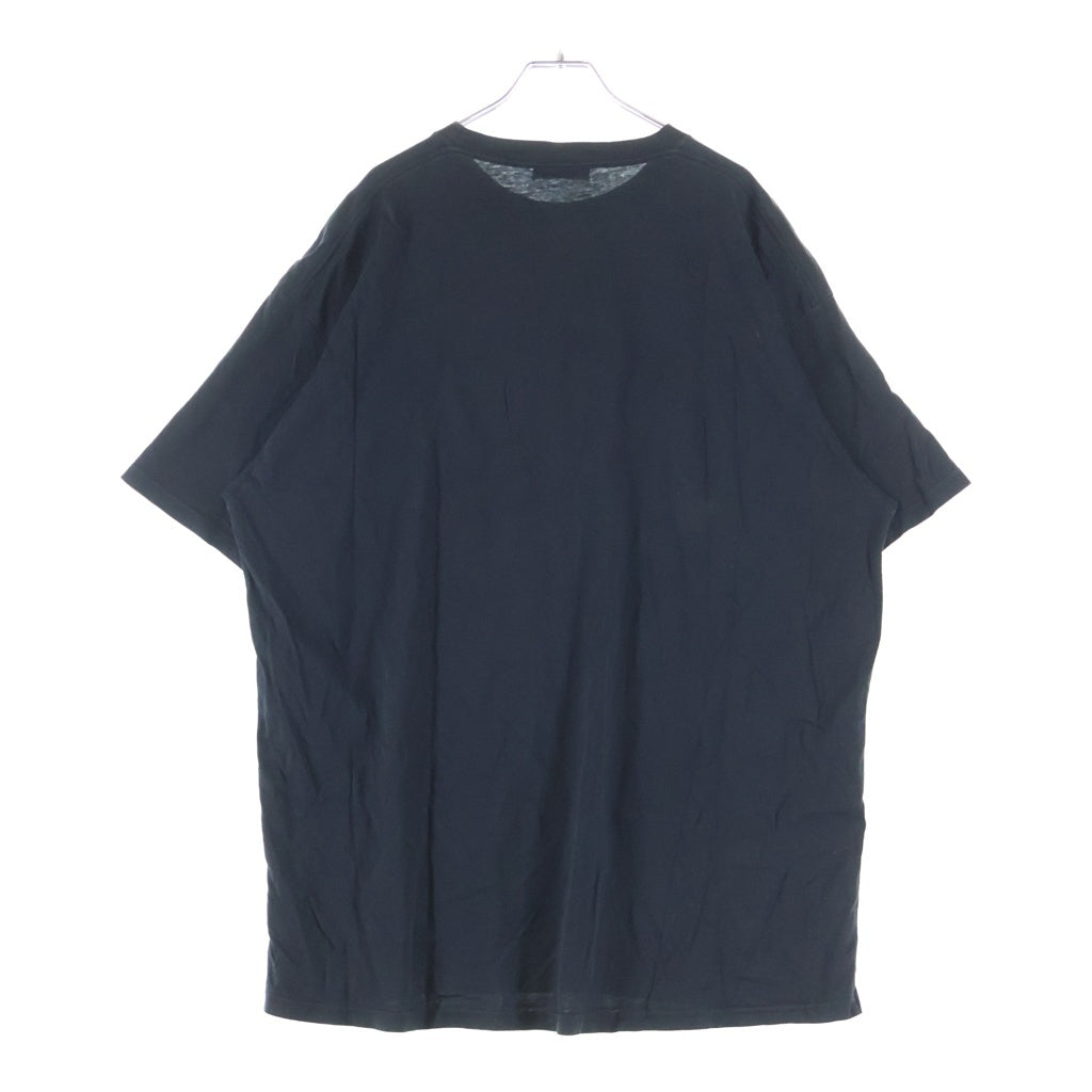 BALENCIAGA(バレンシアガ) 18SS BB Mode Tee / BBロゴ フロントロゴプリント クルーネック半袖Tシャツ ブラック 508203 TYK23