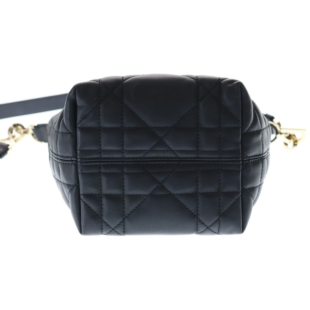 Christian Dior(クリスチャンディオール) Toujours Vertical Tote トゥジュール バーティカル トートバック ショルダーバッグ ブラック レディース