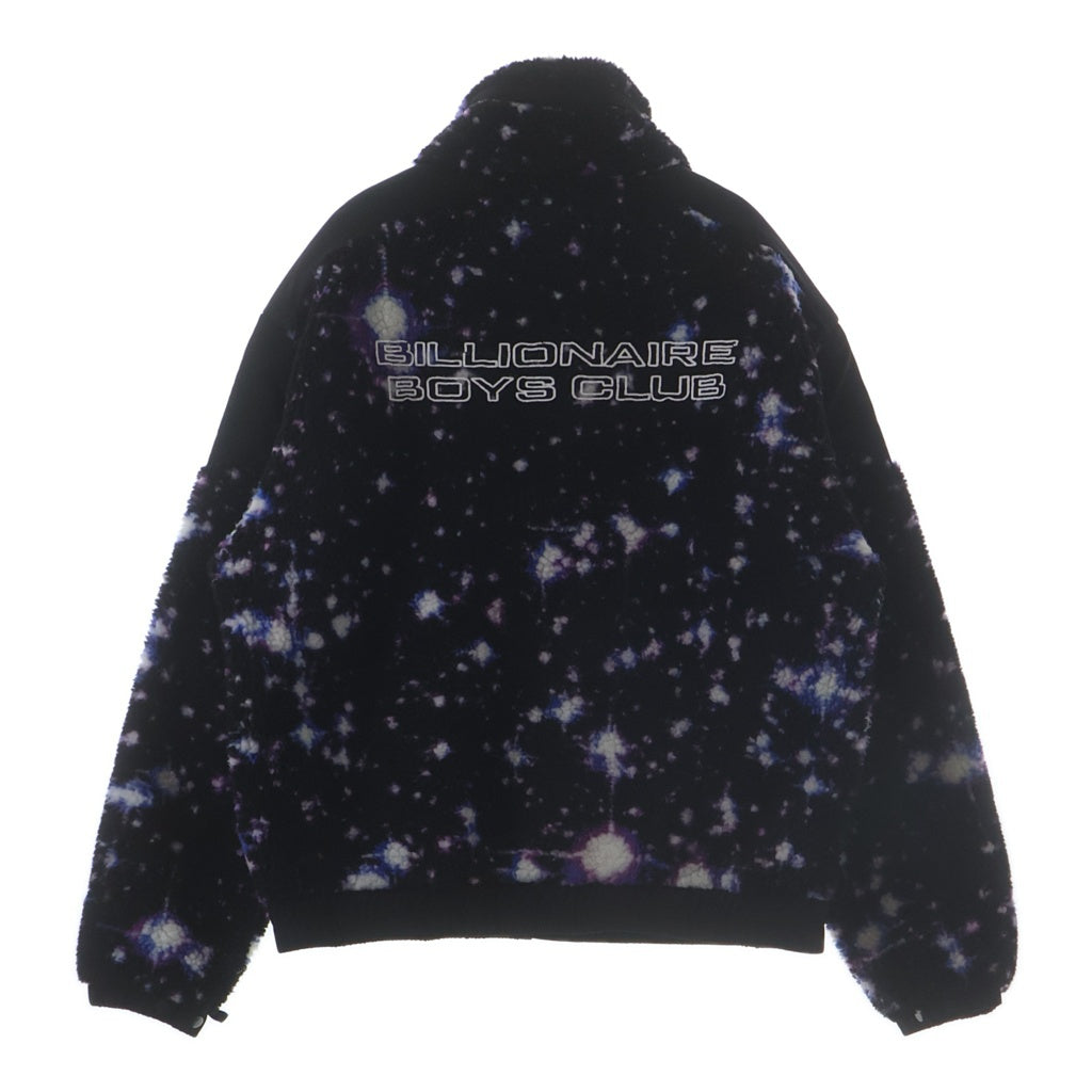BILLIONAIRE BOYS CLUB(ビリオネアボーイズクラブ) Observatory Jacket ナイロン切替 フリースジャケット ブラック