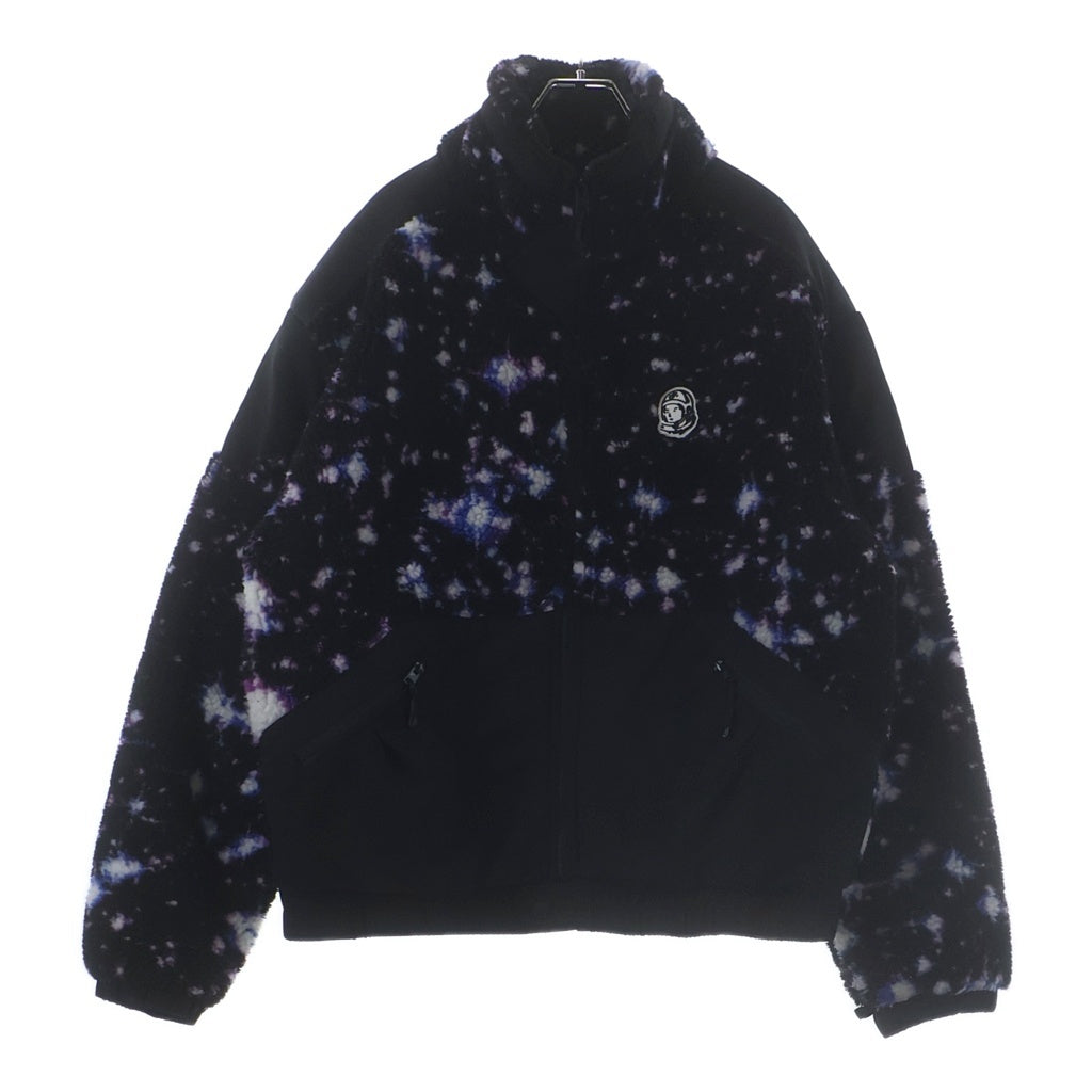 BILLIONAIRE BOYS CLUB(ビリオネアボーイズクラブ) Observatory Jacket ナイロン切替 フリースジャケット ブラック