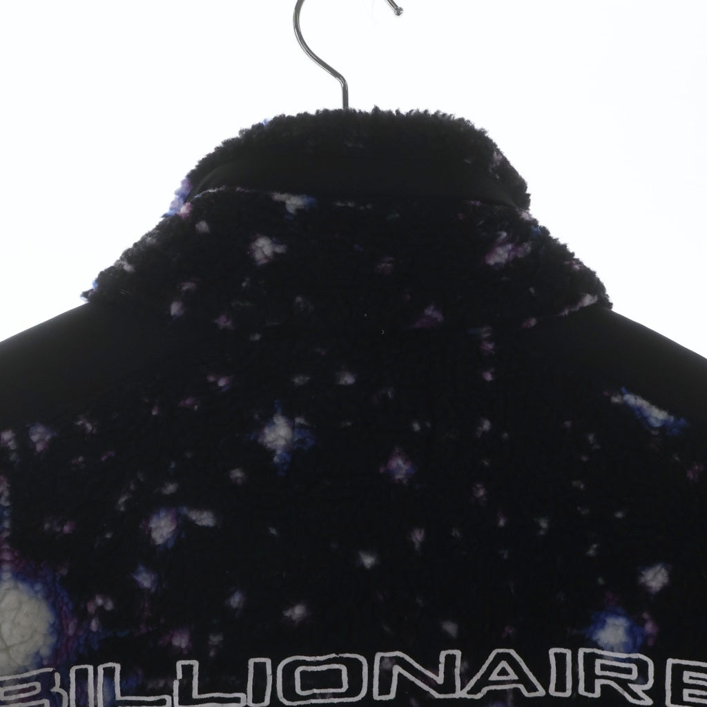 BILLIONAIRE BOYS CLUB(ビリオネアボーイズクラブ) Observatory Jacket ナイロン切替 フリースジャケット ブラック