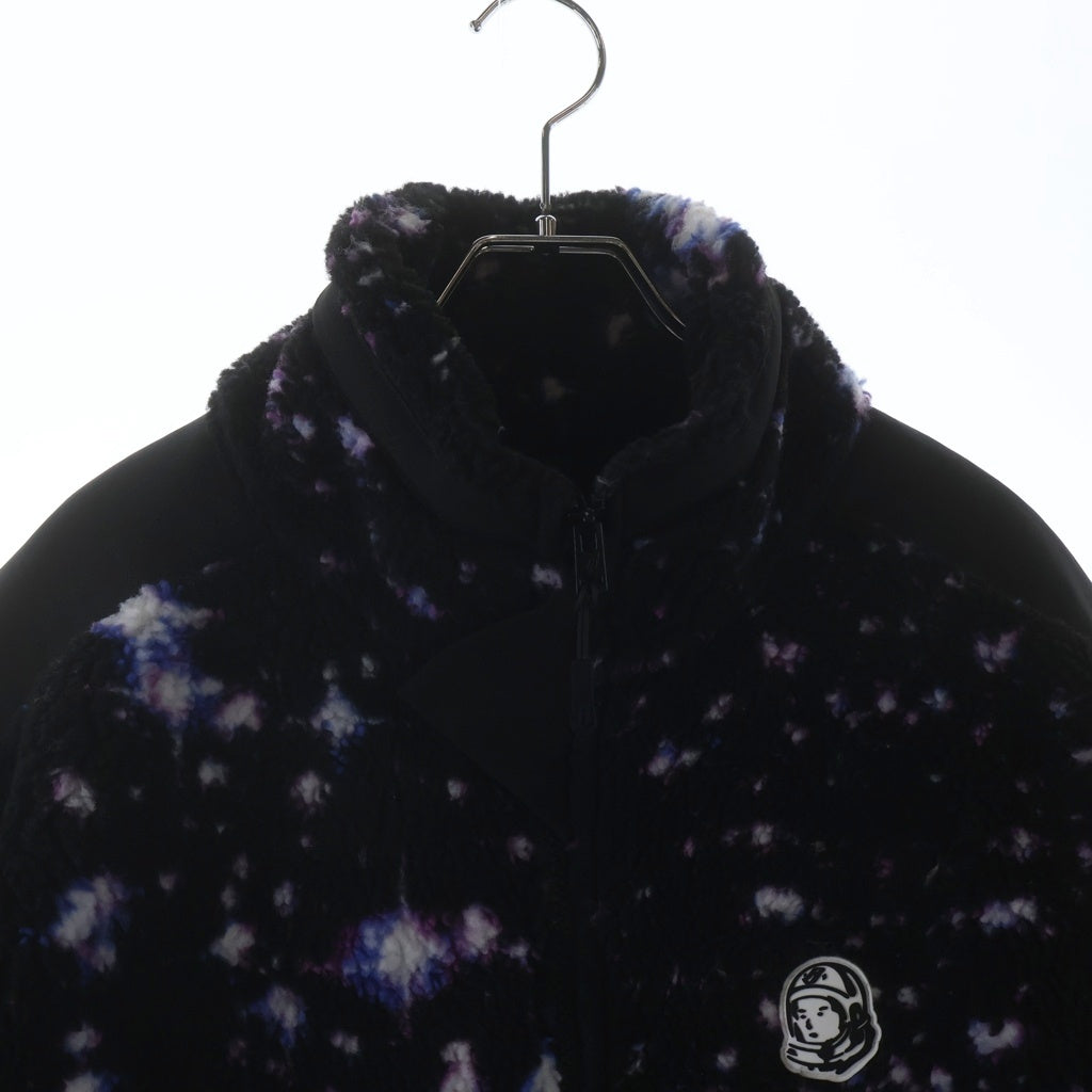 BILLIONAIRE BOYS CLUB(ビリオネアボーイズクラブ) Observatory Jacket ナイロン切替 フリースジャケット ブラック